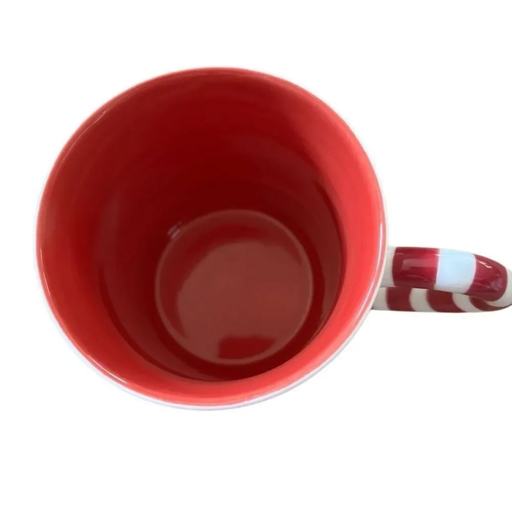 Starbucks Christmas Candy Cane 2011 12oz Limited Edition Coffee Mug